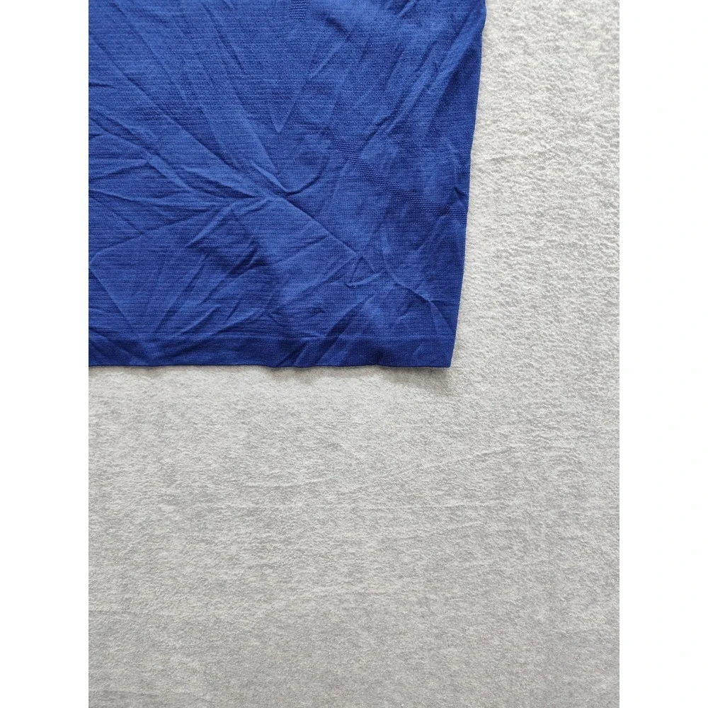 Lululemon‎ Women Athletic Tank Top 14 Blue Racerback Scoop Neck Gym Performance